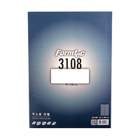 폼텍 주소용 라벨지 99.1 x 38.1 mm 20매 LQ-3108, 14칸, 1개
