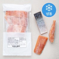 미국산 연어 스테이크 (냉동), 350g, 1팩