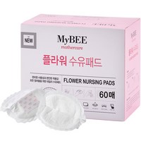 마이비 플라워 수유패드, 60개입, 1개