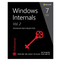 Windows Internals Vol 2:마이크로소프트 윈도우 커널 공식 가이드, 에이콘출판