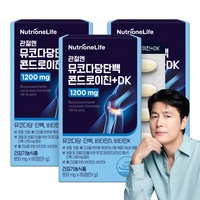 뉴트리원 관절엔 뮤코다당단백 콘드로이친 플러스 DK 1200mg 51g, 60정, 3개