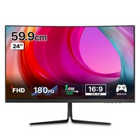 한성컴퓨터 FHD 1200R 커브드 180Hz 게이밍 모니터, 59.9cm, TFG24F14V(일반)