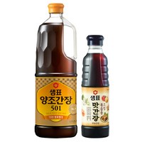 샘표 양조간장 501 1.7L + 맛간장 500ml 세트, 2.2L, 1개