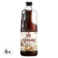 샘표 장아찌 간장, 1.7L, 6개