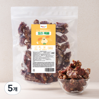 탐사 반려견 수제간식 오리 목뼈 대용량 500g, 5개