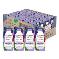 상하목장 주스 사과블루베리케일, 125ml, 24개