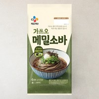 CJ제일제당 가쓰오 메밀소바 4인분, 1136.8g, 1개