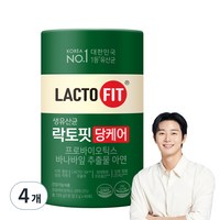 락토핏 당케어 유산균, 120g, 4개