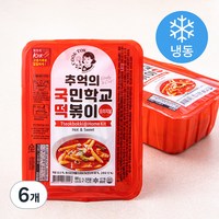 추억의 국민학교 떡볶이 오리지널 (냉동), 600g, 6개