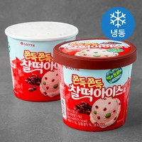 롯데웰푸드 찰떡아이스 홈 컵 아이스밀크 (냉동), 660ml, 2개