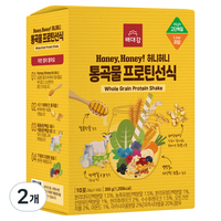 배대감 허니허니 통곡물 프로틴 선식 10p, 300g, 2개