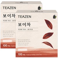 티젠 보이차 티백, 700mg, 100개입, 2개