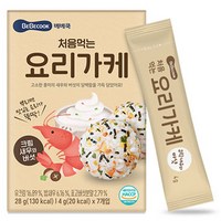 베베쿡 처음먹는 요리가케, 06.처음 먹는 요리가케-크림새우와버섯, 28g, 1개