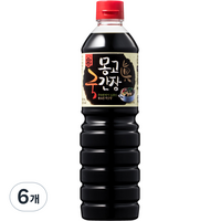 몽고진간장 국간장, 900ml, 6개