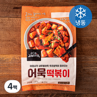 고래사어묵 어묵떡볶이 (냉동), 520g, 4팩