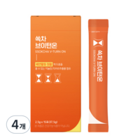 쏙차 브이턴온, 2.5g, 15개입, 4개