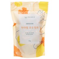 청담설한옥 수제 조청담은 캬라멜 호두정과, 150g, 1개