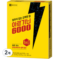 종근당건강 아르기닌 6000, 300g, 2개