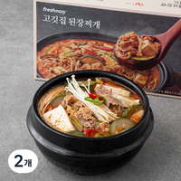 프레시지 고깃집 된장찌개 밀키트, 535g, 2개