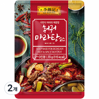 오뚜기 이금기 훠궈 마라탕 소스, 70g, 2개