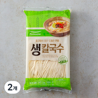 풀무원 쫄깃함이 좋은 도톰한 면발 생칼국수, 1kg, 2개