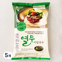 아워홈 열무 비빔국수, 604g, 5개