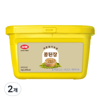 삼화 콩된장, 1kg, 2개