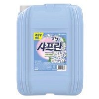 샤프란 프레쉬 아일랜드 대용량 섬유유연제 본품, 1개, 18L