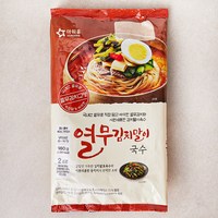 아워홈 열무김치말이 국수, 980g, 1개