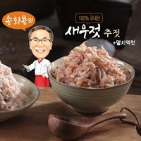 기타 [강경토굴젓갈] 송화용김장젓갈세트 (햇추젓1kg2통+멸치액젓2kg), 1