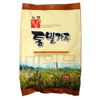 우리밀농협 통밀가루 1kgX10개 우리밀가루/농협밀 백밀가루, 1kg, 10개