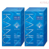 동서 맥심 카누 미니 아이스 블렌드 아메리카노 100T+20T X 2개(240T) 일회용 원두 커피, 1g, 120개입, 2개