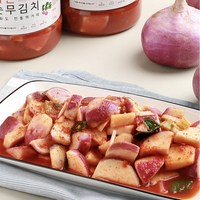 100% 수제 강화도 바른 순무김치 1.6kg, 2개