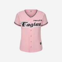 [정품 보증] 한화 이글스 2024 유니폼 슬림 핏 핑크 논 마킹 버전 Hanwha Eagles 2024 Uniform Slim Fit