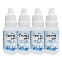 메디아렌즈 습윤액 드롭액 15ml, 4개