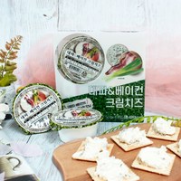 대파 베이컨 크림치즈, 4개, 50g