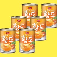 동원F&B 황도 슬라이스 400g 6캔, 6개