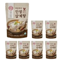 백종원 본가 대용량 인생 삼계탕 1200g 방송구성 기력보충 중복 보양식 8팩, 1.2kg, 8개