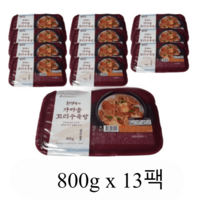 역대최다 한명숙 가마솥 꼬리수육탕 800g (총13팩), 13개