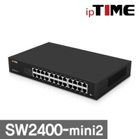 IPTIME SW2400-MINI2 24포트 스위칭허브 소호형 10/100Mbps, 1개