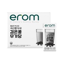 [이롬황성주]검은콩 무가당두유 190ml x 80팩, 80개