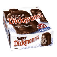 슈퍼딕만 딕만스 Super Dickmanns 초코 마시멜로 9개입 250g, 9개