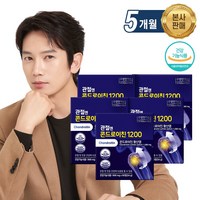 관절엔 콘드로이친 1200, 60정, 54g, 1일 2정 (1,800mg), 5개