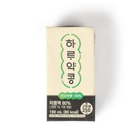 기타 하루약콩 두유 24팩, 190ml, 24개