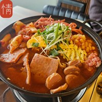 송탄 맛집 얼큰하고 칼칼한맛 밀키트 진한육수 부대찌개, 3개, 800g