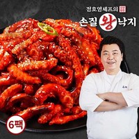 정호영셰프의 신선담은 손질왕낙지 170g x 6팩 + 비법담은 볶음소스 50g x 6팩, 없음, 1개