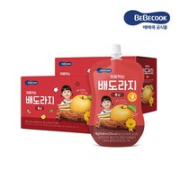 베베쿡 처음먹는 배도라지홍삼 2BOX (40팩), 80ml, 40개