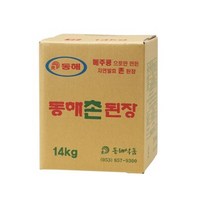 동해 촌된장 14kg 업소용 된장 대용량, 1개