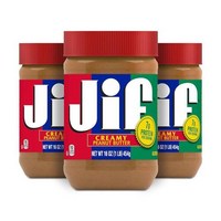 Jif 크리미 땅콩 버터 1133.9g 40온스 4개입, 454g, 12개