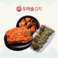 도미솔 도미솔김치3종세트11kg (포기8+총각2+깻잎1), 1개, 1